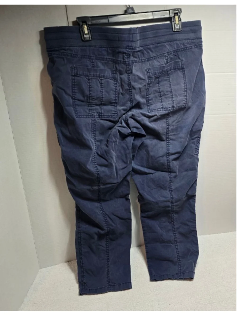 Women's Sonoma Blue Jogger Pants Plus Size 14 - Picture 7 of 12